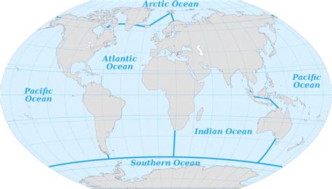 Ocean Current Map Of The World
