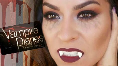 The Vampire Diaries Halloween Makeup Tutorial Youtube