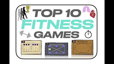 Top 10 Fitness Games Youtube
