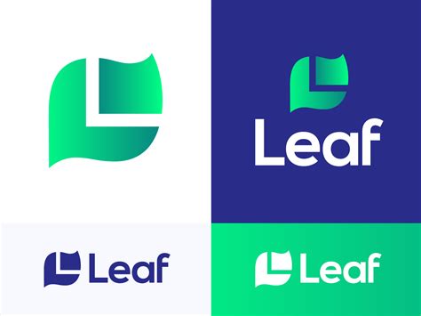 L Leaf Simplified Logo Exploration By Mihai Dolganiuc On Dribbble