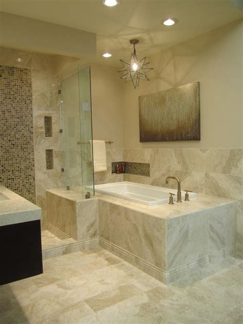 Stone bathroom tiles are used to beautify residential and commercial spaces, be it the kitchen backdrop or the exterior walls of the building. The Tile Shop: Design by Kirsty: New Queen Beige Marble ...
