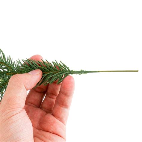Biowow Artificial Pine Picks Pine Needle Garland Christmas Artificial