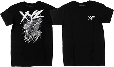 Xyz Clothing Bolt Black T Shirt Large Clothing