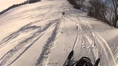 Snowmobiling In Clear Lake Youtube