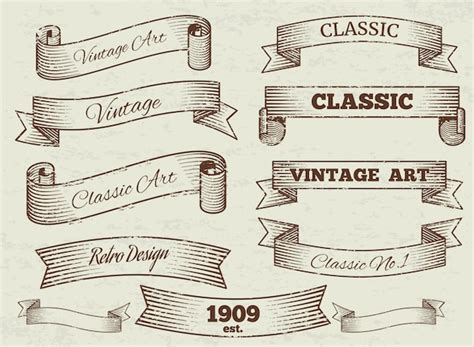 Retro Banner Free Vectors And Psds To Download