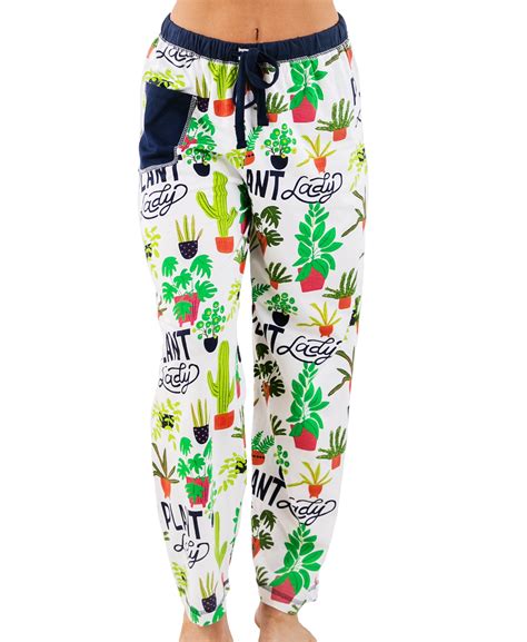Lazyone Pajamas For Women Cute Pajama Pants And Top Separates Plant
