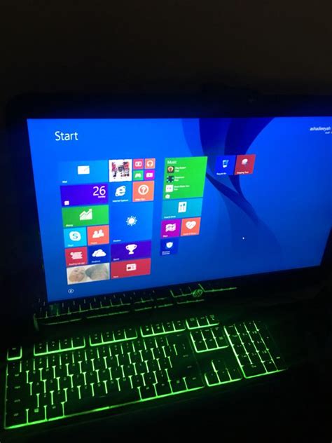 To make his modifications i would go to the razor icon in the task tray (small arrow in the bottom right corner of windows) and there you can go to lighting affect and customize. Computer HP Pavilion 23 n come with light color change keyboard n mouse for Sale in St. Louis ...