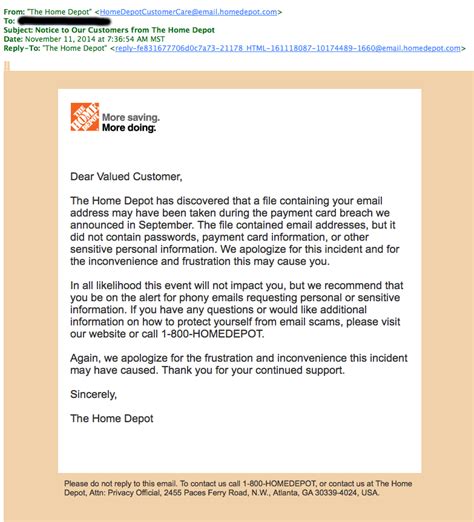 Help resolving your issue so you can get back to the project at hand. Receiving email from Home Depot? Here's how to tell if it's legit | One Page | Komando.com