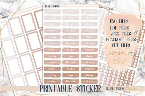 Printable Nude Functional Set Planner Stickers Erin My XXX Hot Girl