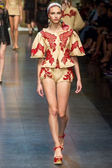 Dolce Gabbana S S 13 Milan Visual Optimism Fashion Editorials