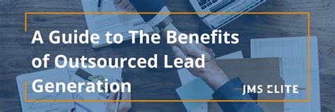 B B Sales A Guide To The Benefits Of Outsourced Lead Generation