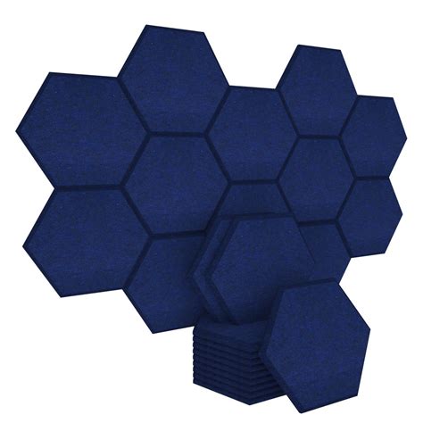 Hexagon Sound Absorption 100 Polyester Fiber Acoustic Panel Wall