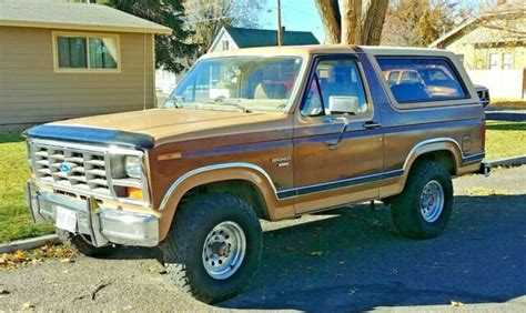 1983 Ford Bronco Xlt 4x4 351 Windsor Auto For Sale Ford Bronco 1983