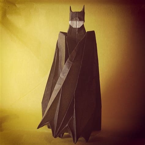 Origami Batman Designed By Angel Morollon Guallar Flickr