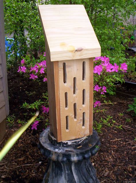 How To Build A Butterfly House Backyard Projects Outdoor Projects