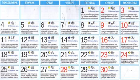 Лунный календарь посадок на июнь 2018 года: благоприятные дни, таблица