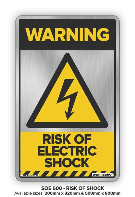 Warning Risk Of Electric Shock Store