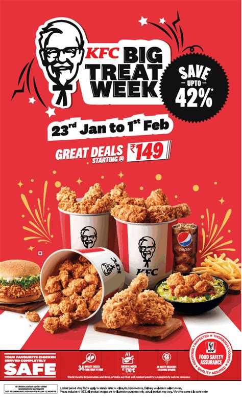kfc big treat week save upto 42 ad advert gallery
