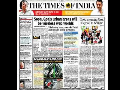 GOA times of india: Good Morning Goa, We Are 10 Today | Goa News ...