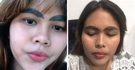 As we have just seen on before and after, they look really nice. 29 Angry Birds Eyebrow Tattoo Fails .... | CLUB GIGGLE