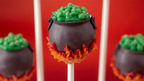 Cauldron Cake Pops Nerdy Nummies Youtube
