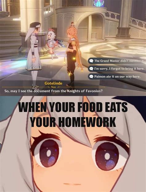 Genshin Impact Memes On Twitter Anime Anime Funny Anime Memes Images