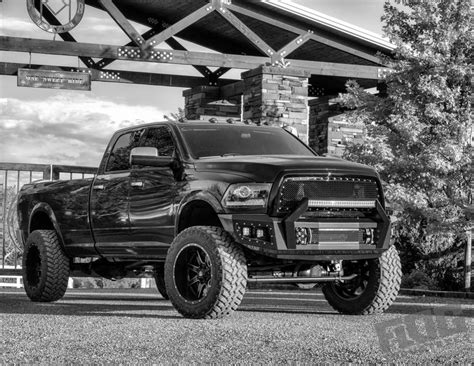 Lifted Dodge Ram 2500 With Flog Industries New Steel Demon Series