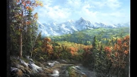 Oil Painting Autumn Valley Paint With Kevin Hill Youtube