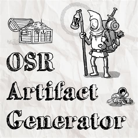 1 Page Osr Artifact Generator By Templar51