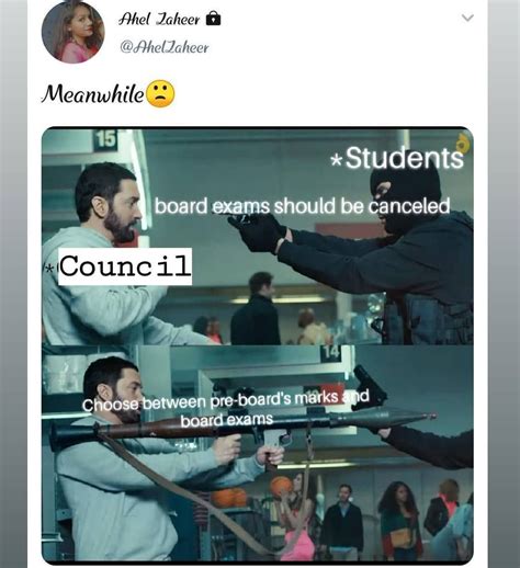 Student Board Board Exam Credits Tough Memes Funny Movie Posters