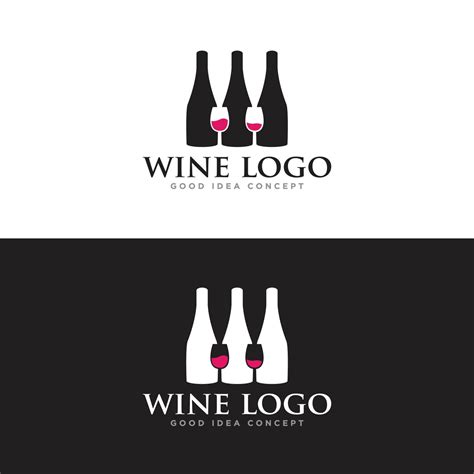 Wine Bar Logo Design Vector 10933309 Vector Art At Vecteezy
