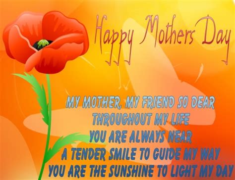 How can we give extra recognition to moms, especially if we're apart? Flowers and Quotes. Happy Mothers Day Cards - ELSOAR