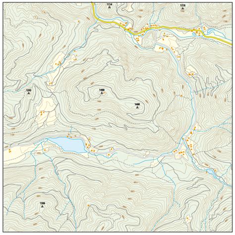 Topographic Map Definition What Is A Topographic Map Example Map
