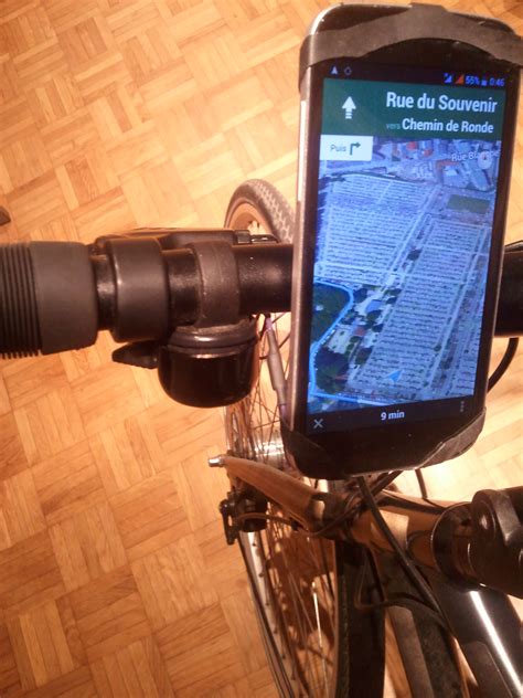 Make a quick phone mount for your bike using the reflector that comes with it. Dirt cheap DIY Smartphone Bike Mount | DotMana