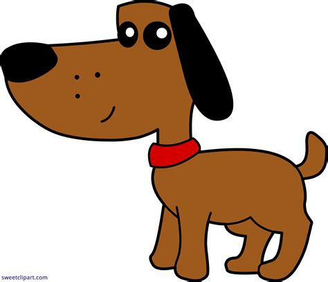 Brown Dog 4 Clipart Sweet Clip Art Png Clipartix