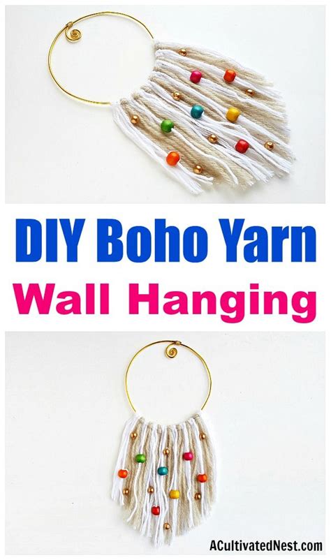 We did not find results for: DIY Boho Yarn Wall Hanging- Easy Decor Project- A ...