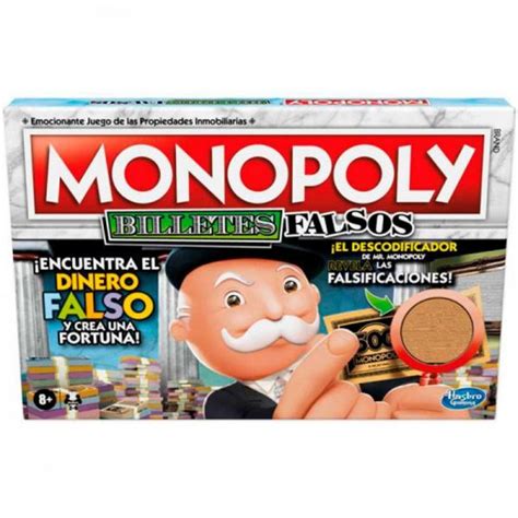 Monopoly Billetes Falsos Juegos De Mesa HASBRO Lizzy Nicholson