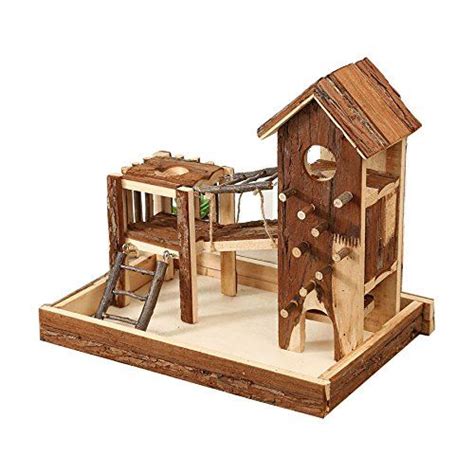 Ultra Luxury Wooden Toys Watkins Bear Hamster House Chalet