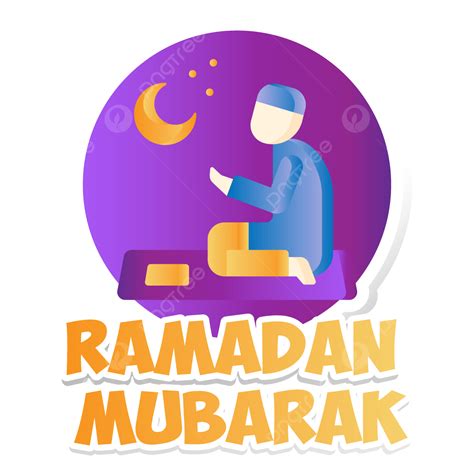 Gambar Ramadhan Mubarak Orang Berdoa Di Malam Hari Ramadan Mubarak