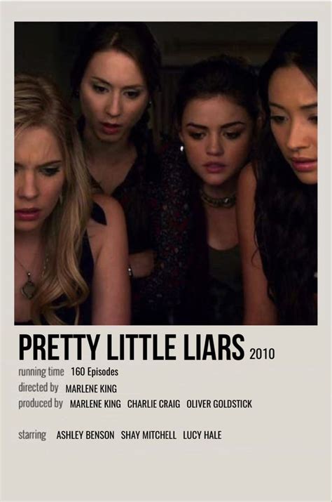 Pretty Little Liars In 2021 Pretty Little Liars Indie Movie Posters