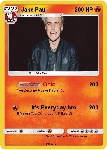 Pokémon Jake Paul 12 12 Ohio My Pokemon Card