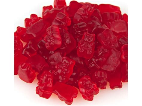 Red Hot Cinnamon Bulk Gummy Bears 20 Lbs