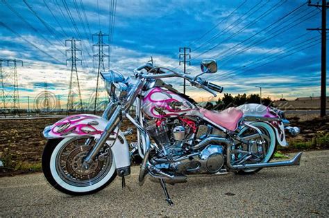 Pink Harley Davidson Motorcycle Custom 12 04 10 Harley Davidson