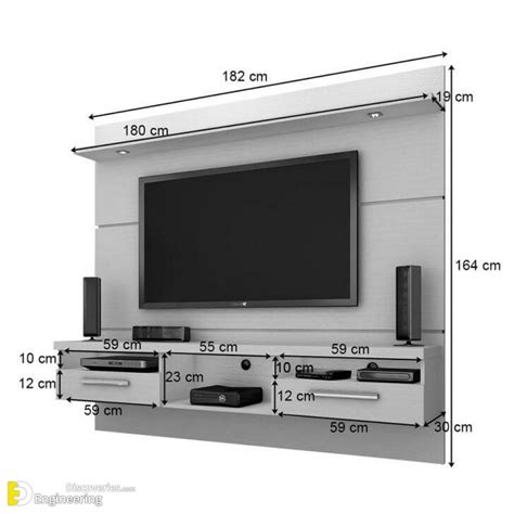 35 Amazing Tv Stand Dimension And Designs For Your Home Engineering