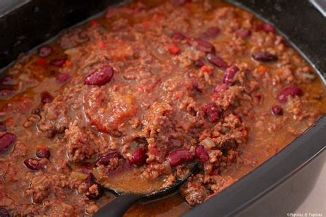 Recette Recette Chili Cone Carne Traditionnel Pour 20 Personnes