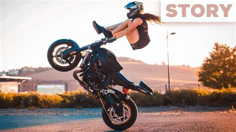 Experienced riders don't get excited. The Story of world's best female stunt rider | Sarah ...