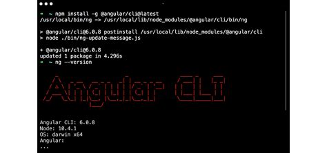 Installing Angular Cli Server Side Enterprise Development With Angular