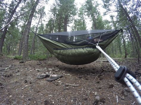 The uqp's are made with. Yeti Underquilts for Wilderness Hammocks