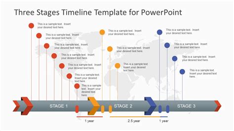 Timeline Template For Powerpoint Free