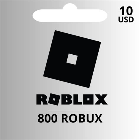 10 Usd Roblox Card 800 Robux Codigos Pro